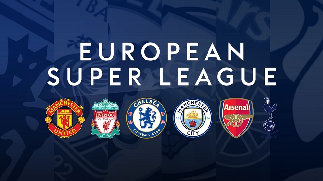 Nhóm "Big 6" ủng hộ thành lập European Super League