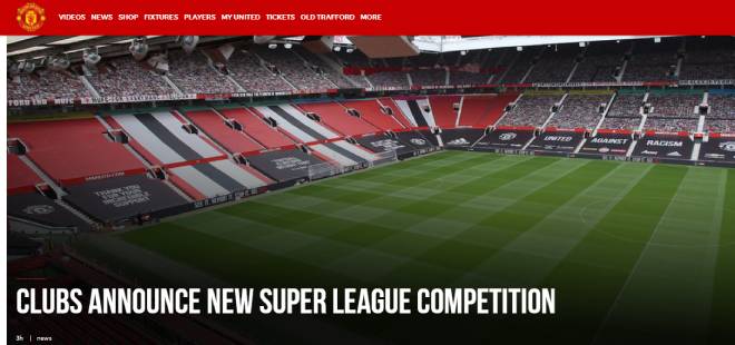 MU thông báo chính thức tham dự Super League