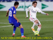 Bóng đá - Video Getafe - Real Madrid: Khung thành rung chuyển, &quot;người nhện&quot; xuất hiện