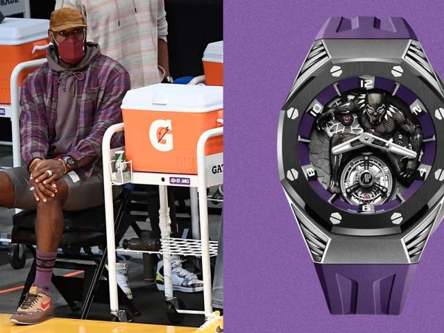 Nóng nhất thể thao tối 20/4:  LeBron James đeo đồng hồ tiền tỷ siêu hiếm