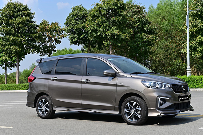 Doanh số cộng gộp của 2 mẫu xe du lịch đang hot của Suzuki là XL7 và Ertiga đạt 1.275 xe bán ra trong tháng 3/2021.