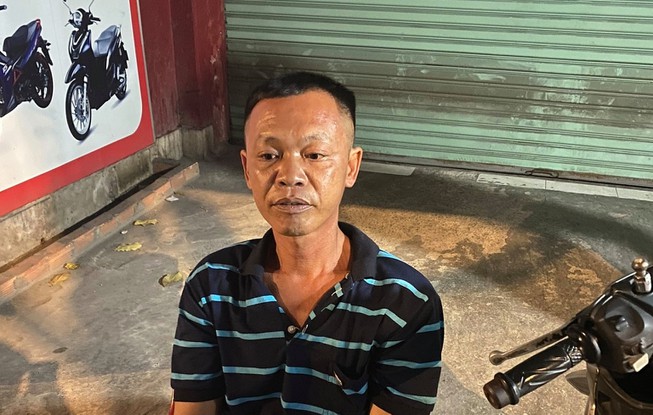 Nguyễn Quốc Lâm lúc mới bị bắt