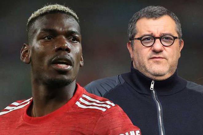 Paul Pogba nhờ người đại diện Mino Raiola gây sức ép đòi MU tăng lương lên mức lương tuần 500.000 bảng (hơn 16,1 tỷ đồng)