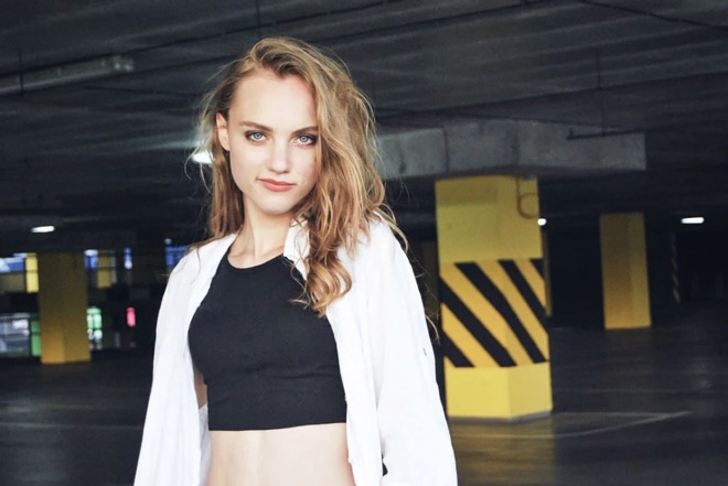 Người mẫu Ukraine, Evgenia Taran, 21 tuổi, là một trong số các cô gái bị giam ở Dubai.