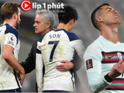 Bóng đá - Tottenham đuổi Mourinho khó giữ Kane - Son, Ronaldo lo &quot;vỡ mộng&quot; vì Super League (Clip 1 phút Bóng đá 24H)