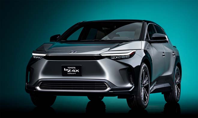 Lộ diện concept xe điện Toyota bZ4X - 1