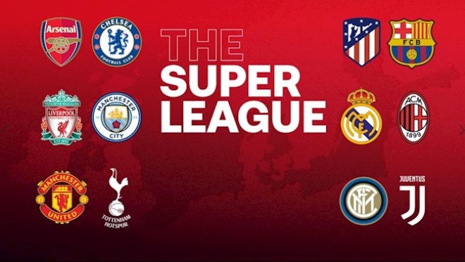 European Super League - sáng kiến làm chao đảo làng bóng đá thế giới chính thức ra đời vào sáng 19/4 (giờ Việt Nam)