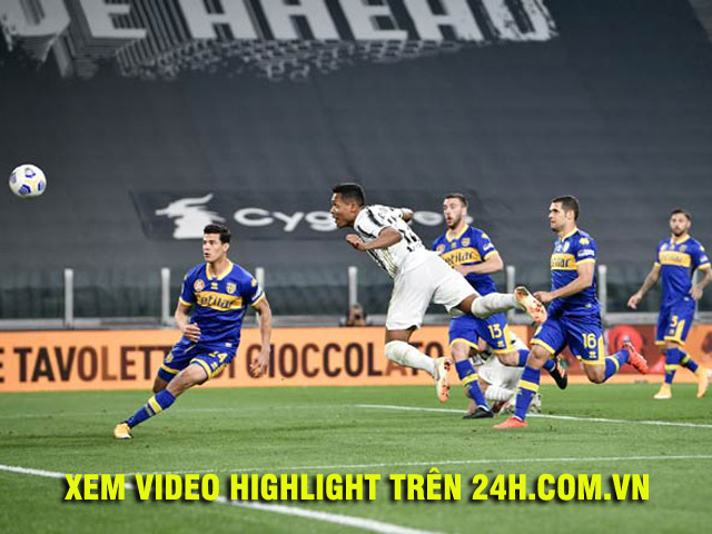 Video Juventus - Parma: Ronaldo nuối tiếc, siêu hậu vệ tỏa sáng