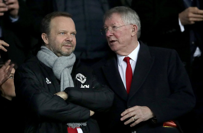 Sir Alex Ferguson được không ít sếp lớn MU hậu thuẫn để thay Ed Woodward (sắp ra đi) đảm nhận trọng trách chuyển nhượng cầu thủ của CLB này sau vụ bê bối European Super League