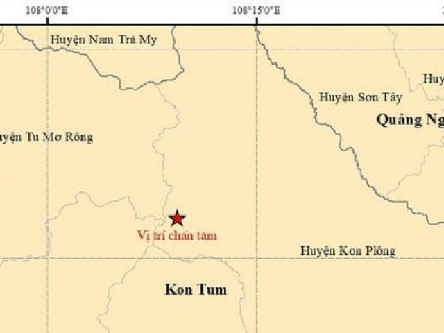 Chuyên gia lo ngại động đất liên tiếp ở Kon Tum
