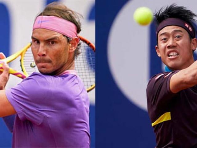 Video tennis Nadal - Nishikori: Rượt đuổi hấp dẫn, set 3 thăng hoa (Vòng 3 Barcelon Open)