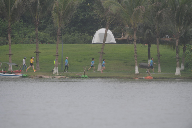 Những vận động viên nhí và trải nghiệm thú vị ở Ecopark Marathon 2021 - 5