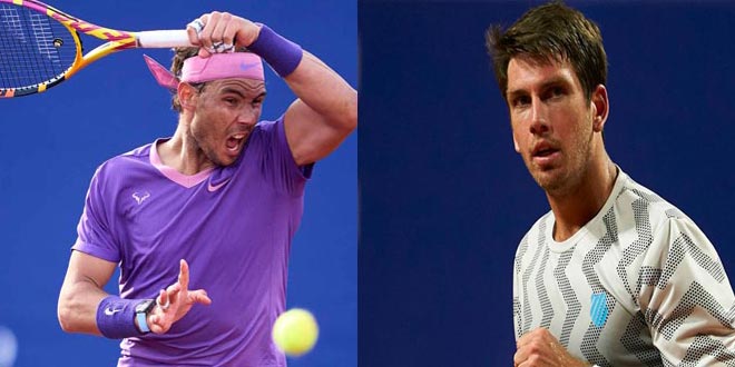 Rafael Nadal đã có trận thắng thứ 450 trên mặt sân đất nện sở trường sau khi đối đầu Cameron Norrie ở tứ kết Barcelona Open năm nay