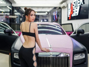 Ngắm xe - Rolls-Royce Ghost của Ngọc Trinh được làm mới toàn bộ nội thất