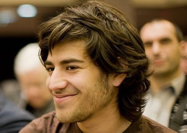 Aaron Swartz. Ảnh: Fred Benenson