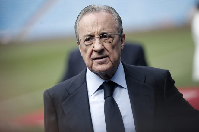 Florentino Perez tiết lộ Real Madrid có thể phá sản trước năm 2024