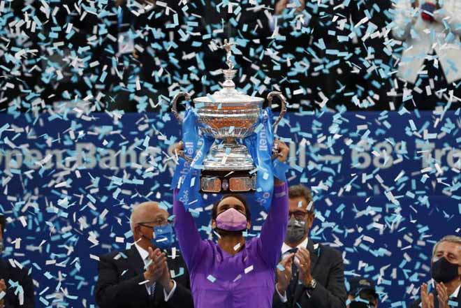 Nadal lập siêu kỷ lục 12 lần vô địch Barcelona Open