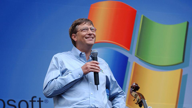 Tỷ phú Bill Gates - Người sáng lập ra Microsoft cách đây gần nửa thế kỷ.