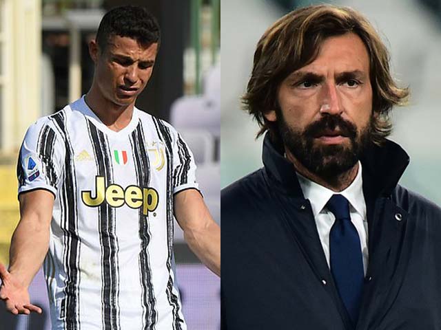 Ronaldo và Pirlo là mục tiêu chỉ trích của truyền thông