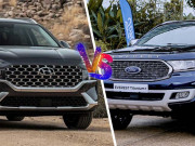 Tư vấn - Ford Everest vs Hyundai SantaFe: Bạn thích hầm hố chắc khỏe hay sang trọng tiện nghi?