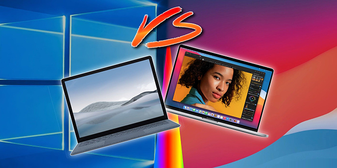 MacBook Air bị lôi vào quảng cáo&nbsp;Microsoft Surface 4.