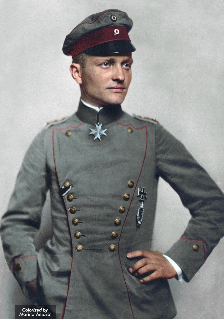 Manfred von Richthofen là phi công nổi tiếng nhất lịch sử thế giới.
