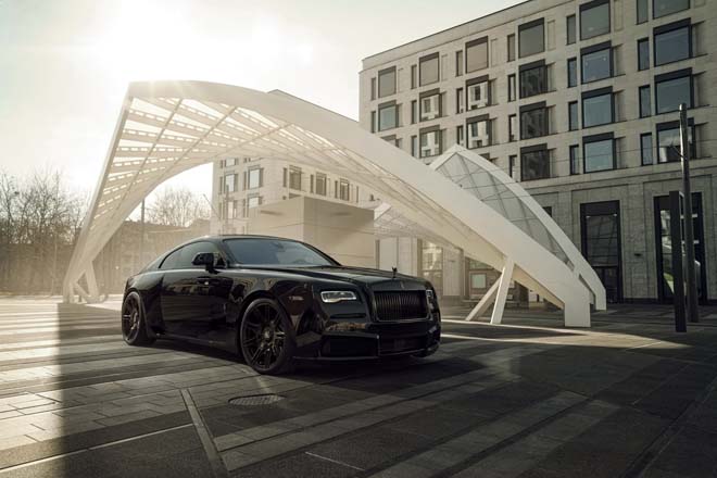 Rolls-Royce Black Badge Wraith biến hình chất ngất qua tay hãng độ Spofec Overdose - 2