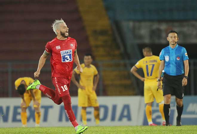 Hải Phòng và Sông Lam Nghệ An gặp nhau trong bối cảnh họ đang ở nhóm cuối BXH V-League năm nay