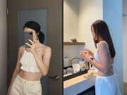 Thời trang - Chiếc áo crop-top được phái đẹp châu Á cực ưa chuộng hè này