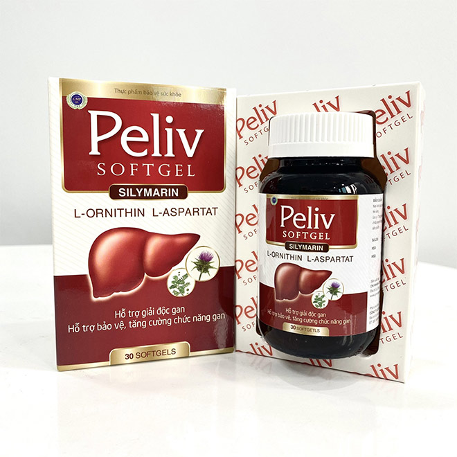 Hỗ trợ giải độc và bảo vệ gan hiệu quả với Peliv softgel - 1