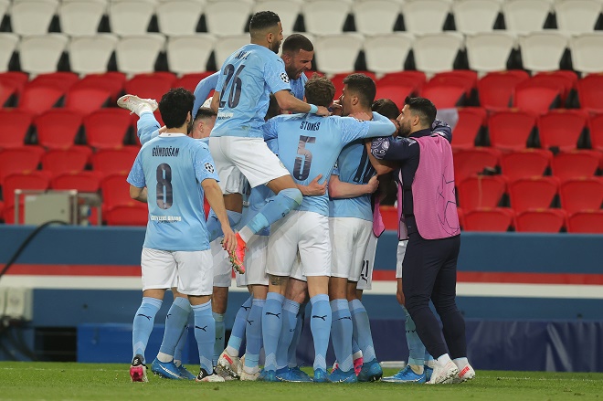 Chung cuộc, Man City ngược dòng đánh bại PSG 2-1, qua đó sáng cửa vào chung kết Champions League