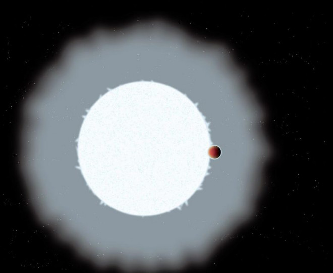 "Sao Mộc cực nóng" vừa được phát hiện quay rất gần ngôi sao mẹ của nó - Ảnh: Trung tâm Sinh học thiên văn/Đại học Queen's Belfast