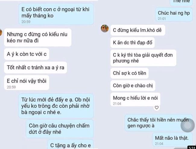 "Chị tặng anh ấy cho em", người vợ tuyên bố.