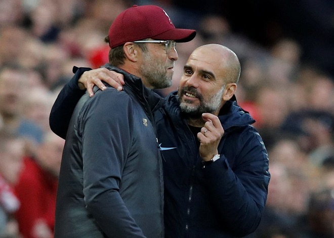 Klopp và Pep Guardiola