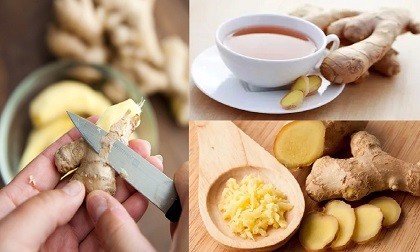 Gừng có nhiều công dụng tuyệt vời đối với sức khỏe. Ảnh: Internet.