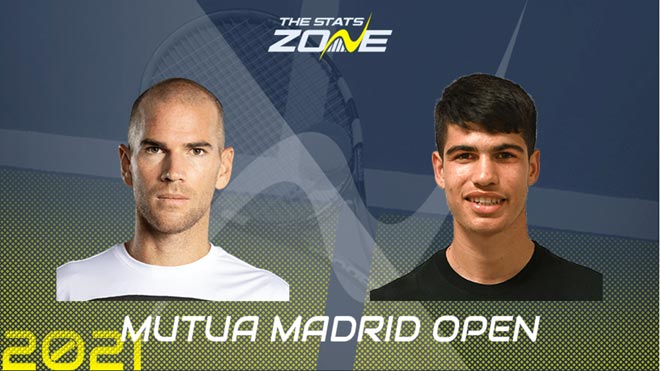 Adrian Mannarino (trái) hay Carlos Alcaraz sẽ là đối thủ của Rafael Nadal ở vòng 2 Madrid Open năm nay?