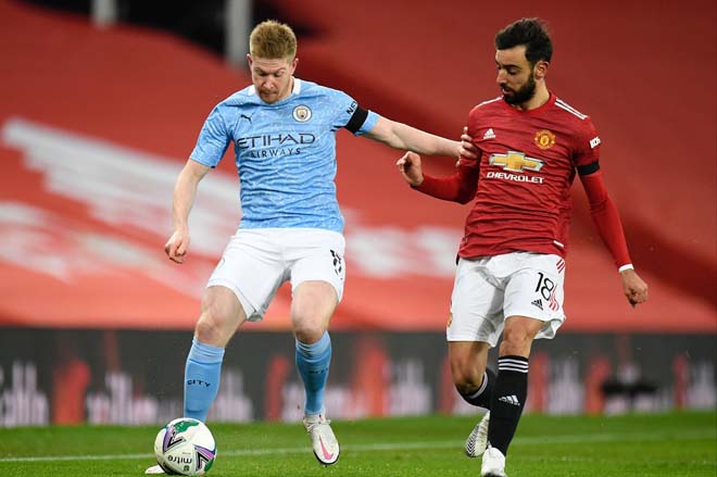 De Bruyne và Fernandes là những ngôi sao sáng giá của giải Ngoại hạng Anh