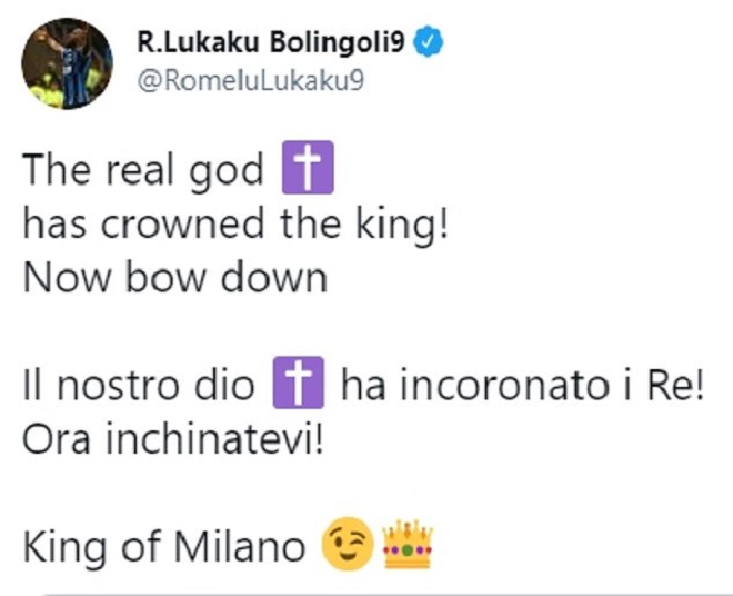 Lukaku ăn mừng khiêu khích Ibrahimovic