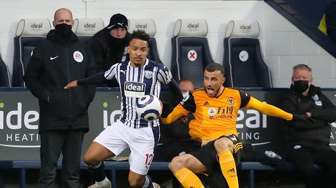 West Brom không thể đánh bại một&nbsp;Wolves đã hết mục tiêu