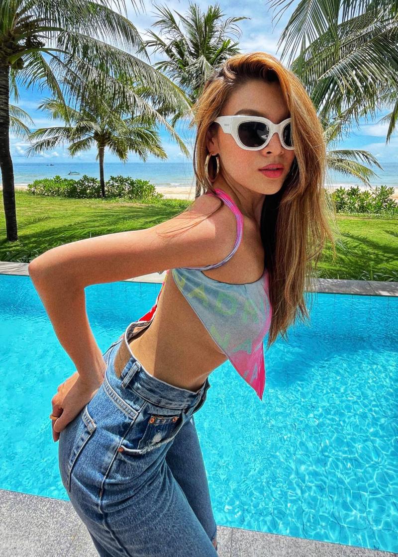 Trân Đài sở hữu nét đẹp phóng khoáng.