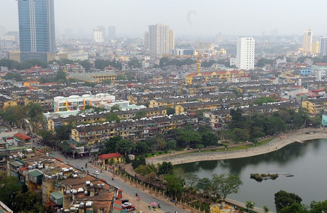 Nhiều khu chung cư cũ trên địa bàn Hà Nội xuống cấp nghiêm trọng