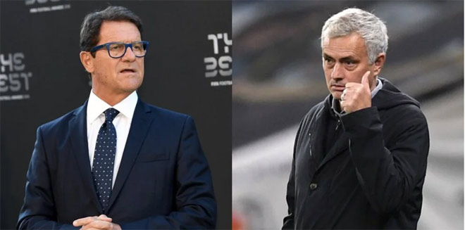 Fabio Capello thách thức Jose Mourinho cầm quân ở AS Roma tái hiện kỳ tích như khi dẫn dắt Inter Milan