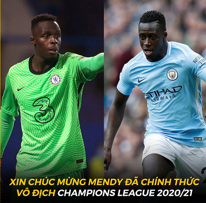 Như vậy Mendy đã chính thức vô địch cúp C1 năm nay.