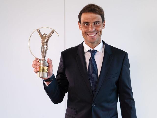 Nadal thắng Lewandowski ẵm giải "Oscar thể thao"