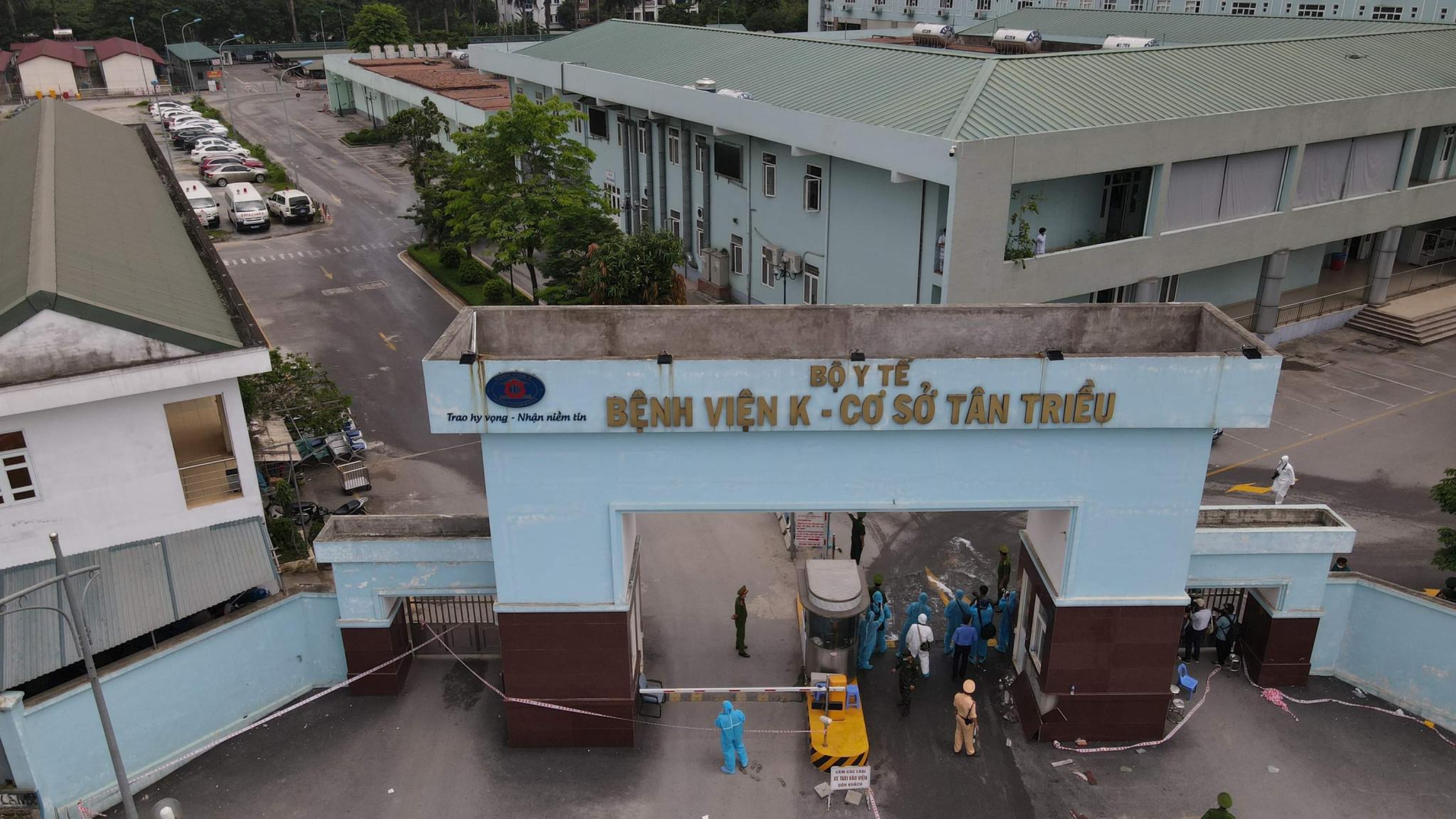 Bệnh viện K cơ sở Tân Triều (Thanh Trì, Hà Nội).