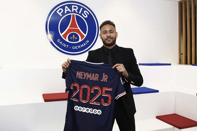 Neymar chính thức gia hạn với PSG