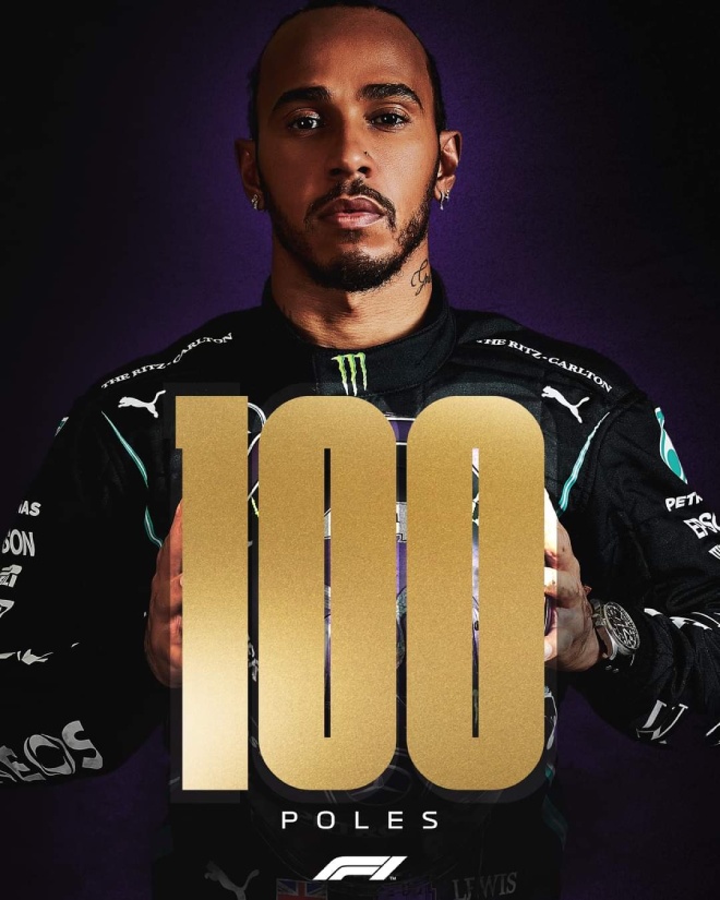 Hamilton đoạt pole thứ 100 tại Spanish GP 2021, điều mà tay đua khác khó làm được