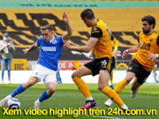 Bóng đá - Video Wolverhampton - Brighton: Người hùng hóa &quot;tội đồ&quot;, vỡ òa ngược dòng phút 90