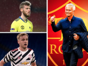 Bóng đá - Mourinho ủ mưu &quot;MU hóa&quot; Roma, dụ De Gea và Van De Beek về thống trị Serie A