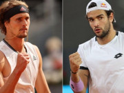 Thể thao - Video tennis Zverev - Berrettini: Ngược dòng đỉnh cao, vinh quang chói lọi (Chung kết Madrid Open)